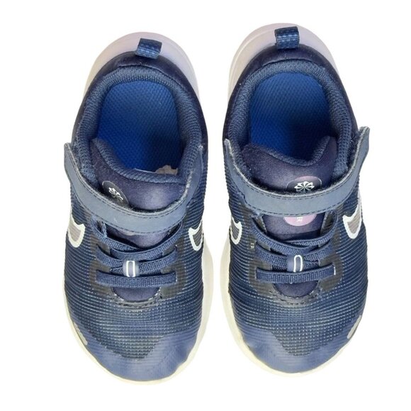 NIKE DOWNSHIFTER Kid Shoes Unisex Blue Running Sneakers Size 8C - Picture 3 of 12